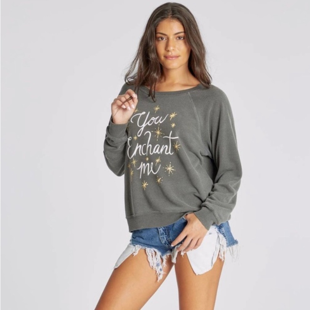 Wildfox Enchant me Sweatshirt sz S